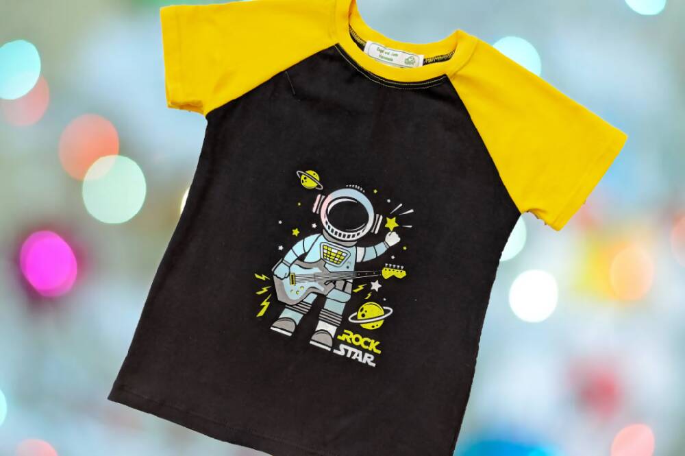 Boys T-Shirt, Astronaut Rock Star