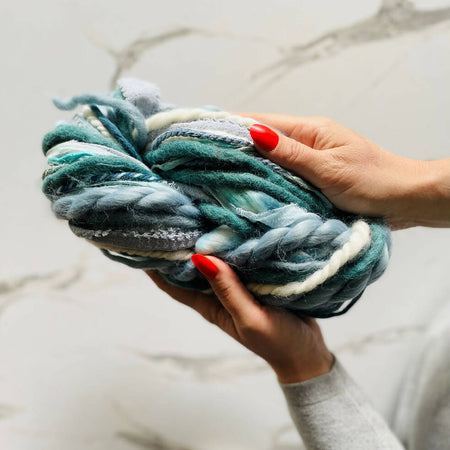 Fibre Clouds | Mixed weaving ribbon and yarn packs