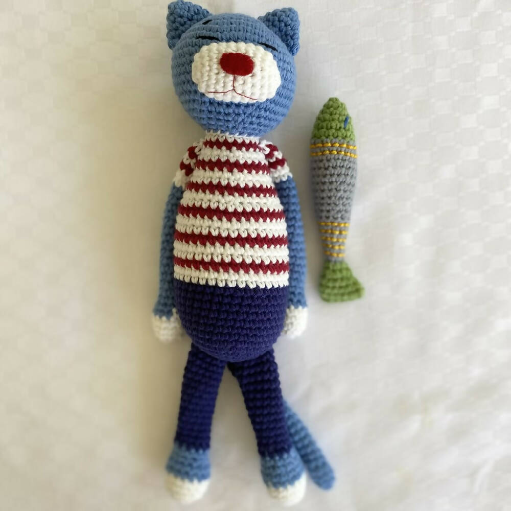 Cat Amineko Soft Toy Crochet