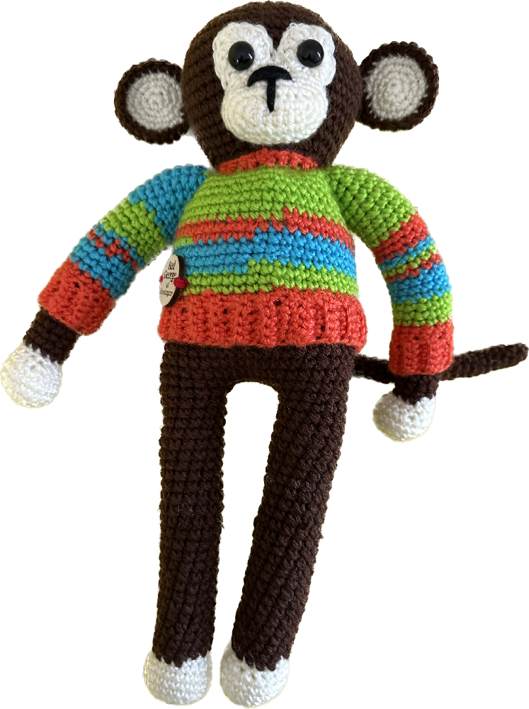 Monkey - crochet toy
