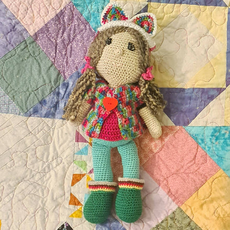 Crocheted Doll - Gabby