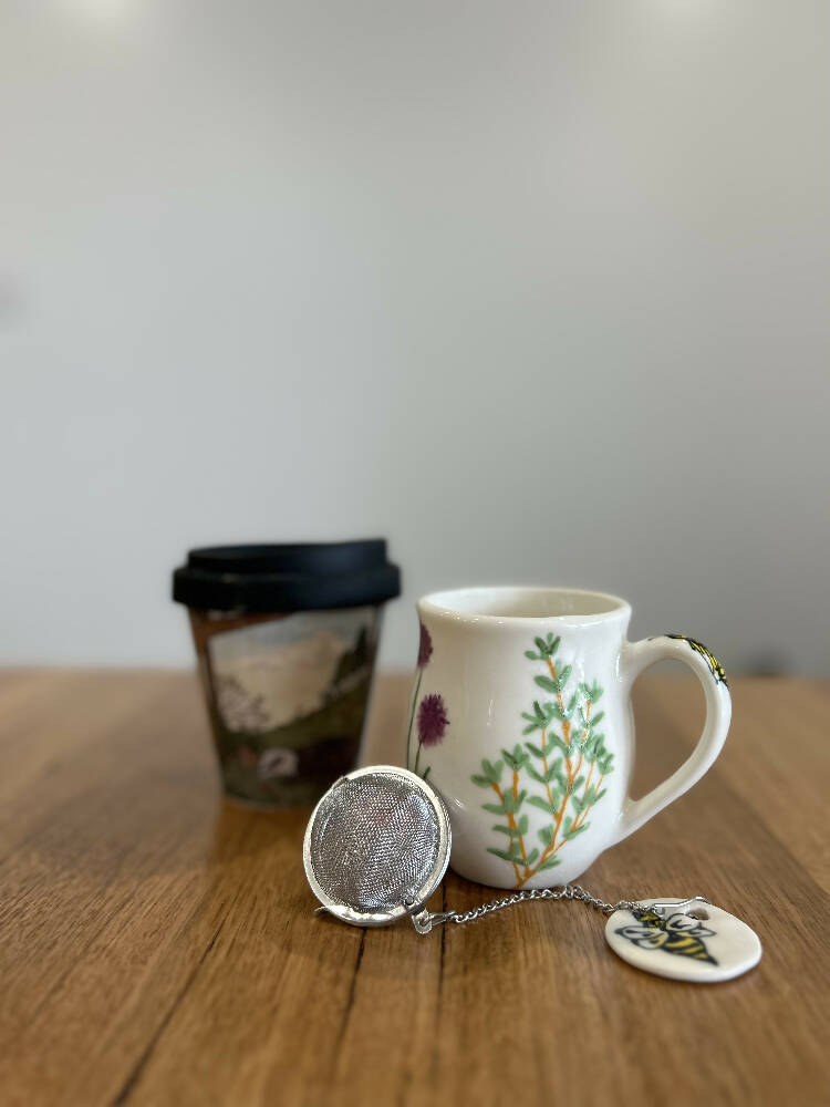 Tea Cup and Infuser Set - Mixed Herbs