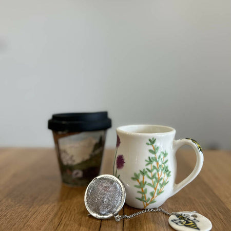 Tea Cup and Infuser Set - Mixed Herbs