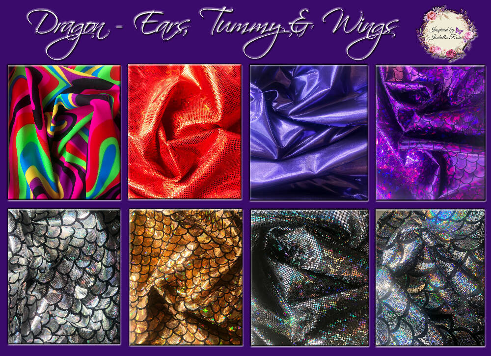 Jointed Dragon Plushie, Dragon wing set, Made to order