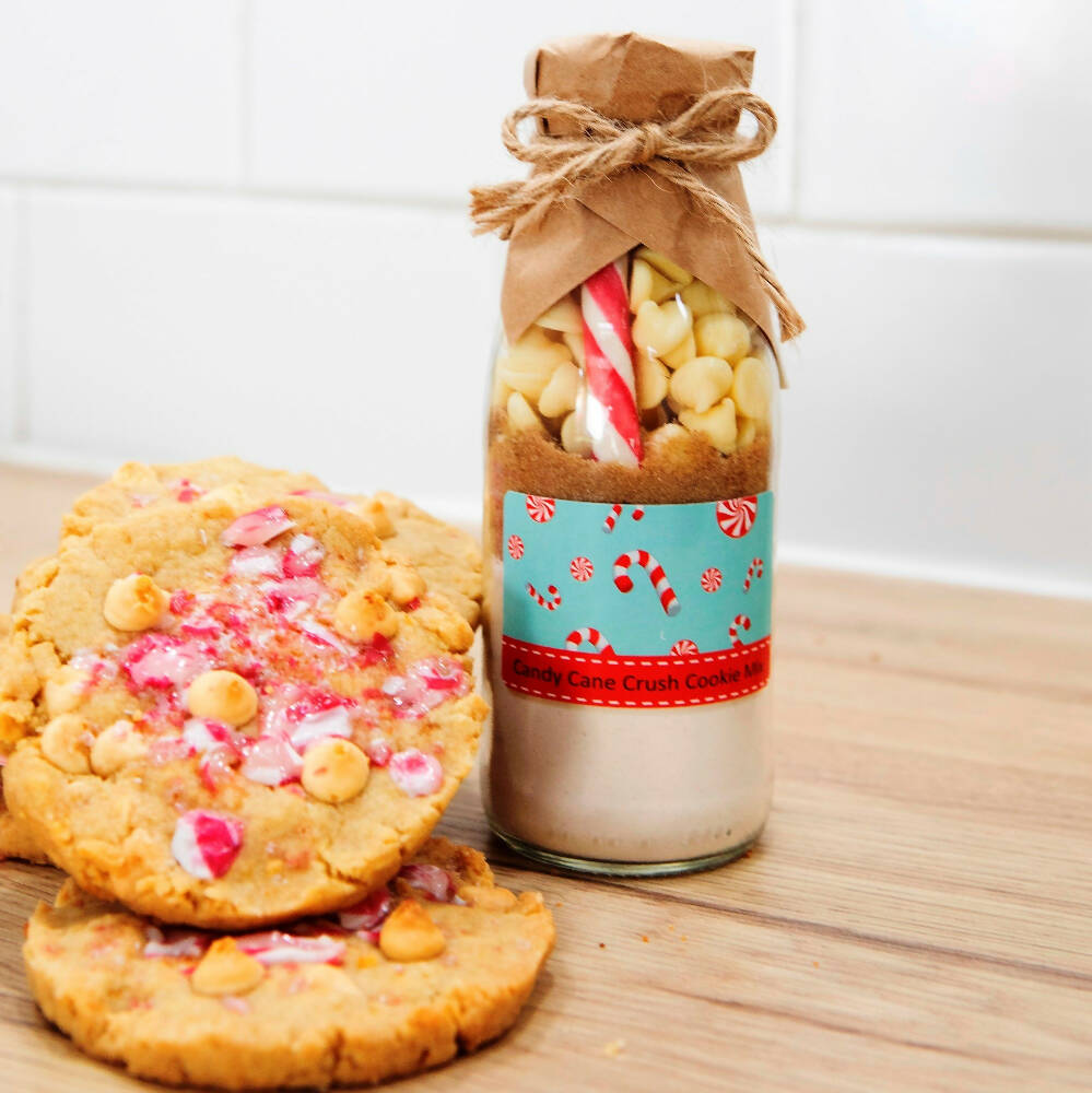 Christmas - CANDY CANE CRUSH Cookie Mix. An adorable Christmas gift | treat | activity