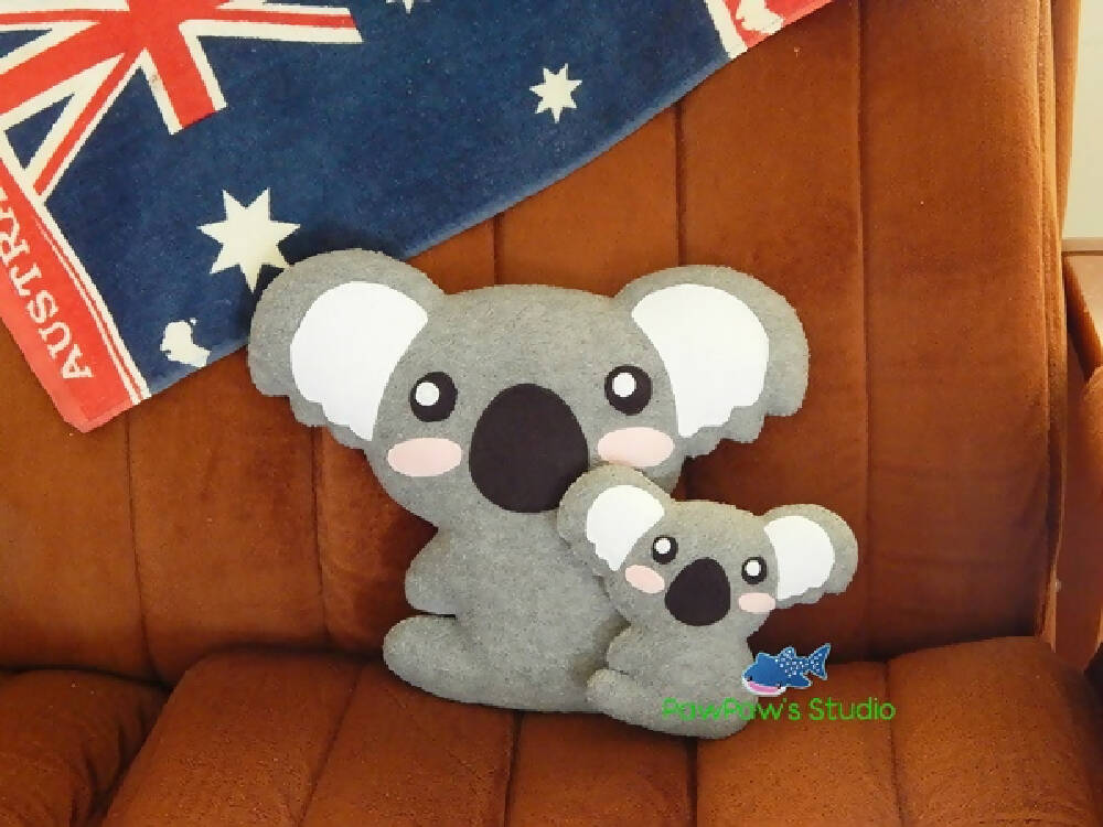 Koala Pillow Plush - Softie - Home Decoration