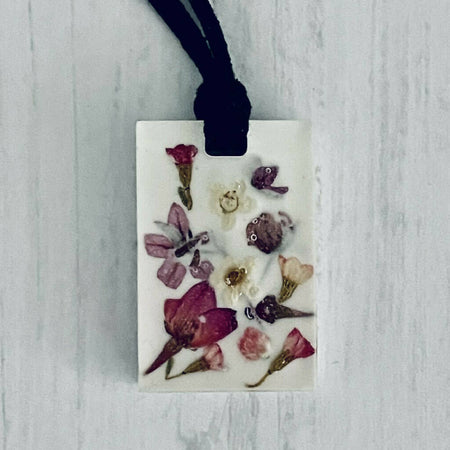 Flower Pendant with Adjustable Necklace