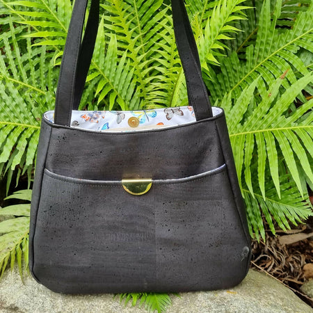 Cork Tote - Black Ethel