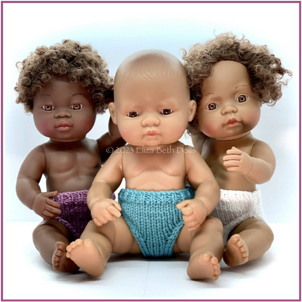 Underpants Knickers for 32cm doll, PDF digital pattern, Beginner friendly
