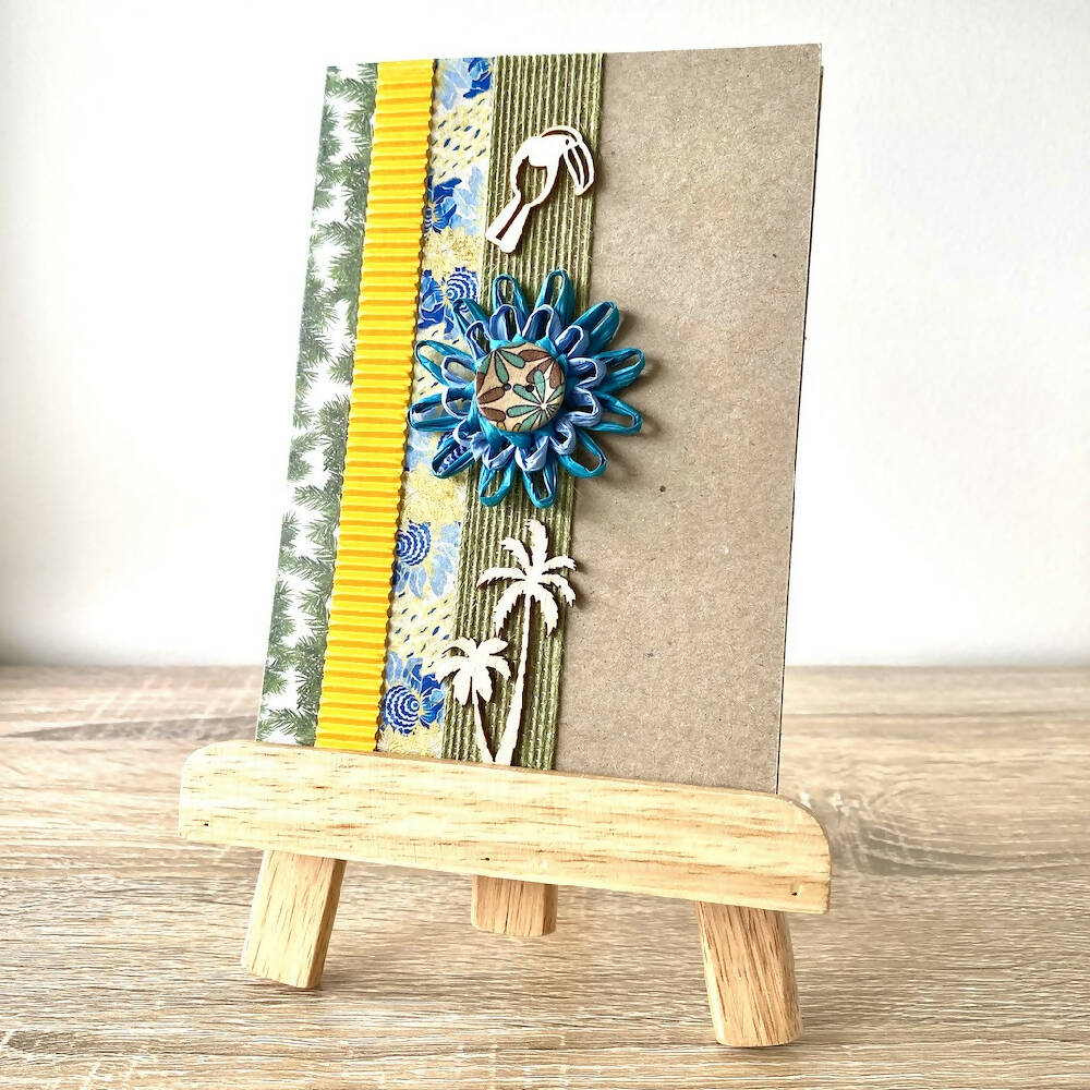 Greeting_Card_Handmade_Tropical_Flower_Recycled-4