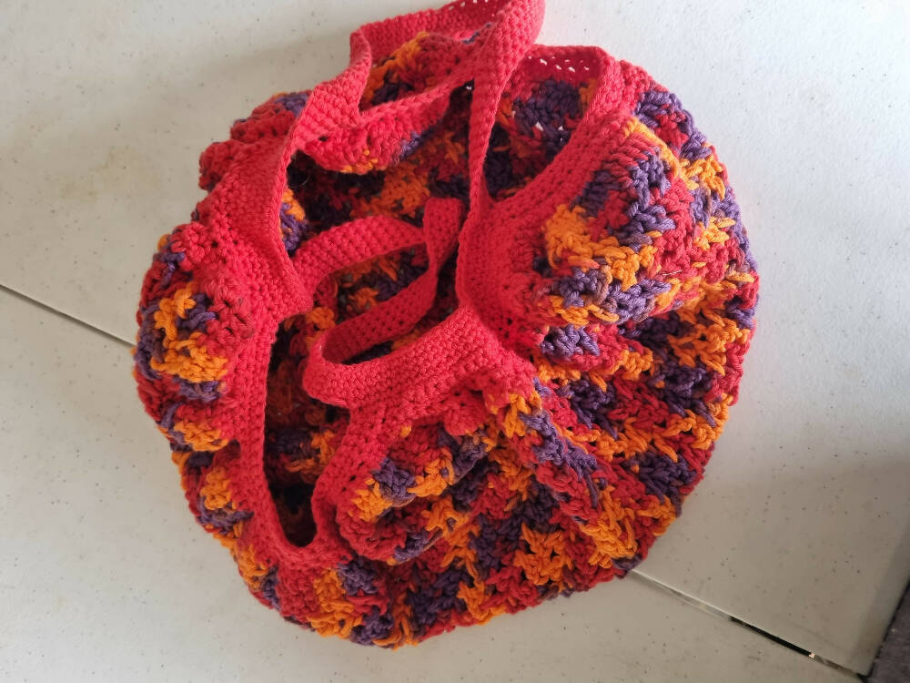 Crocheted Eco-Friendly Market/Shopping Bag