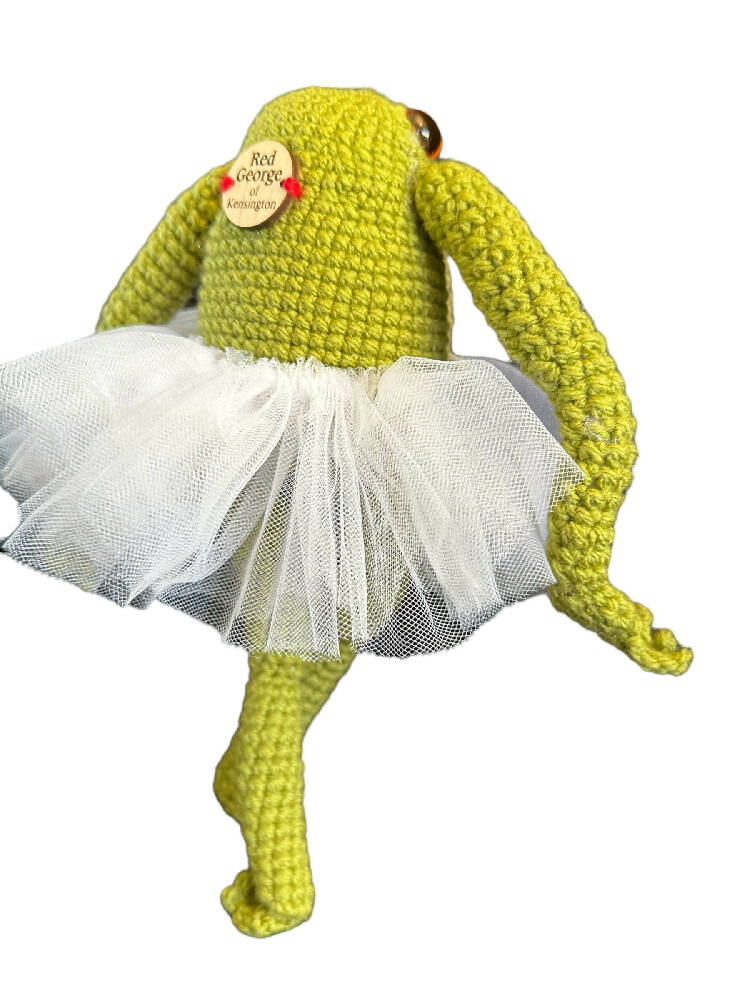 Frog - crochet toy