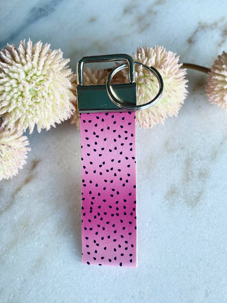 Faux Leather Keyring/Bag Tag #7