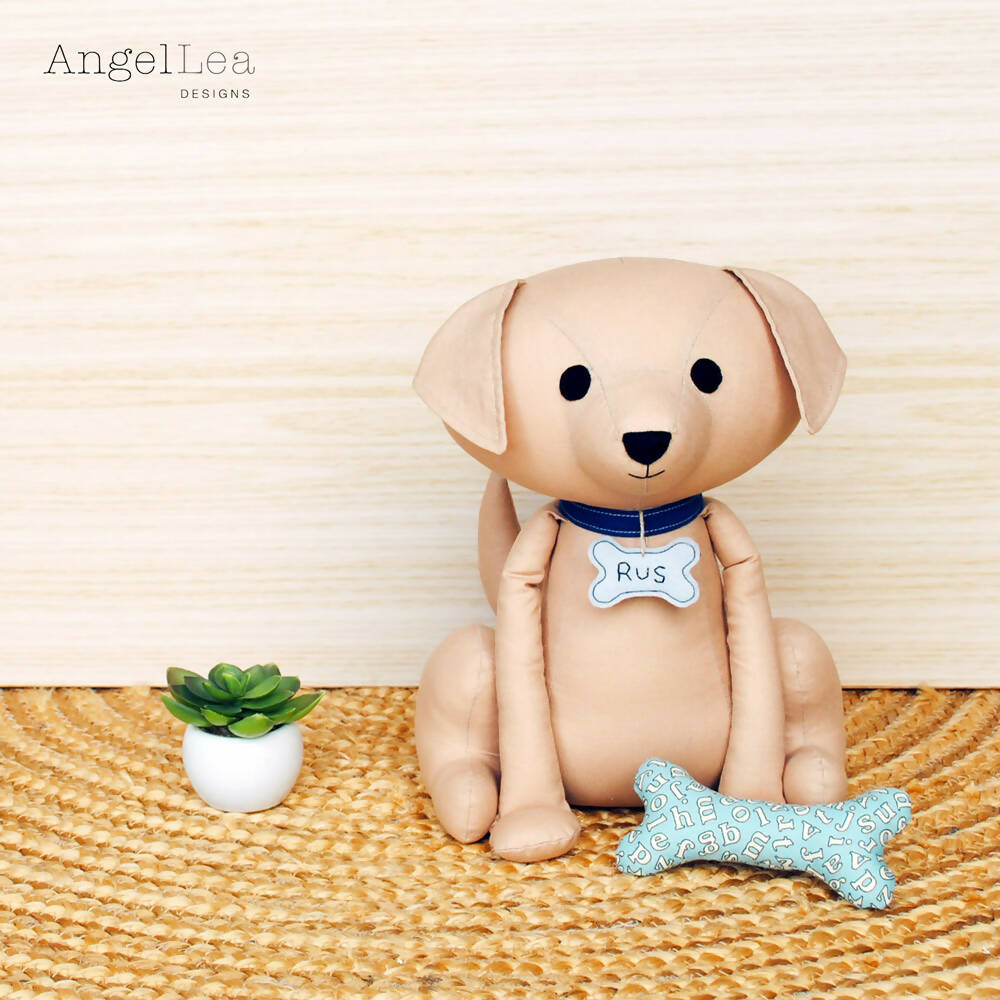 Dog Stuffed Animal PDF Sewing Pattern