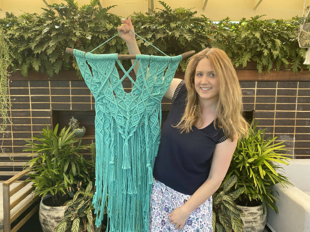 macrame wall hanging