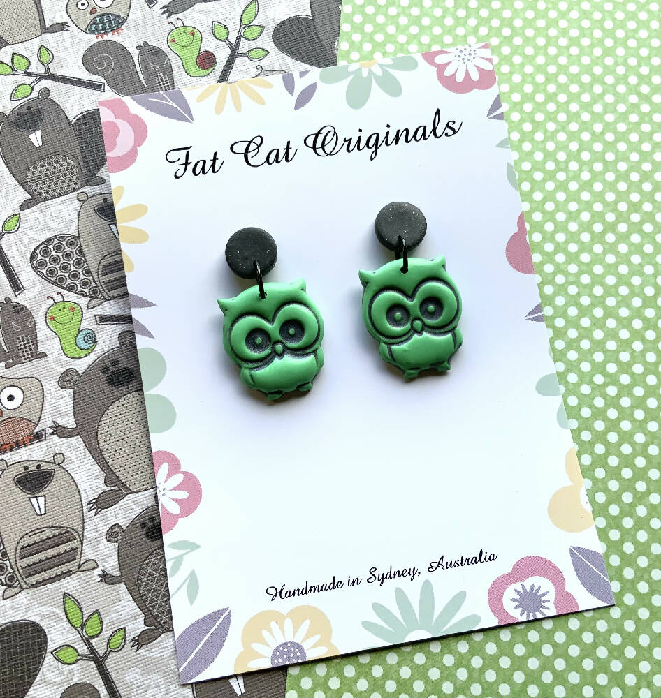 Earrings: OWL earrings