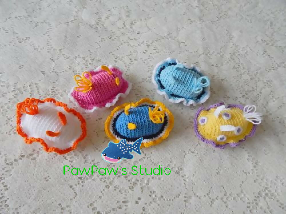 Slug / Sea Slug Ornament / Crochet Sea Slug / Ornament