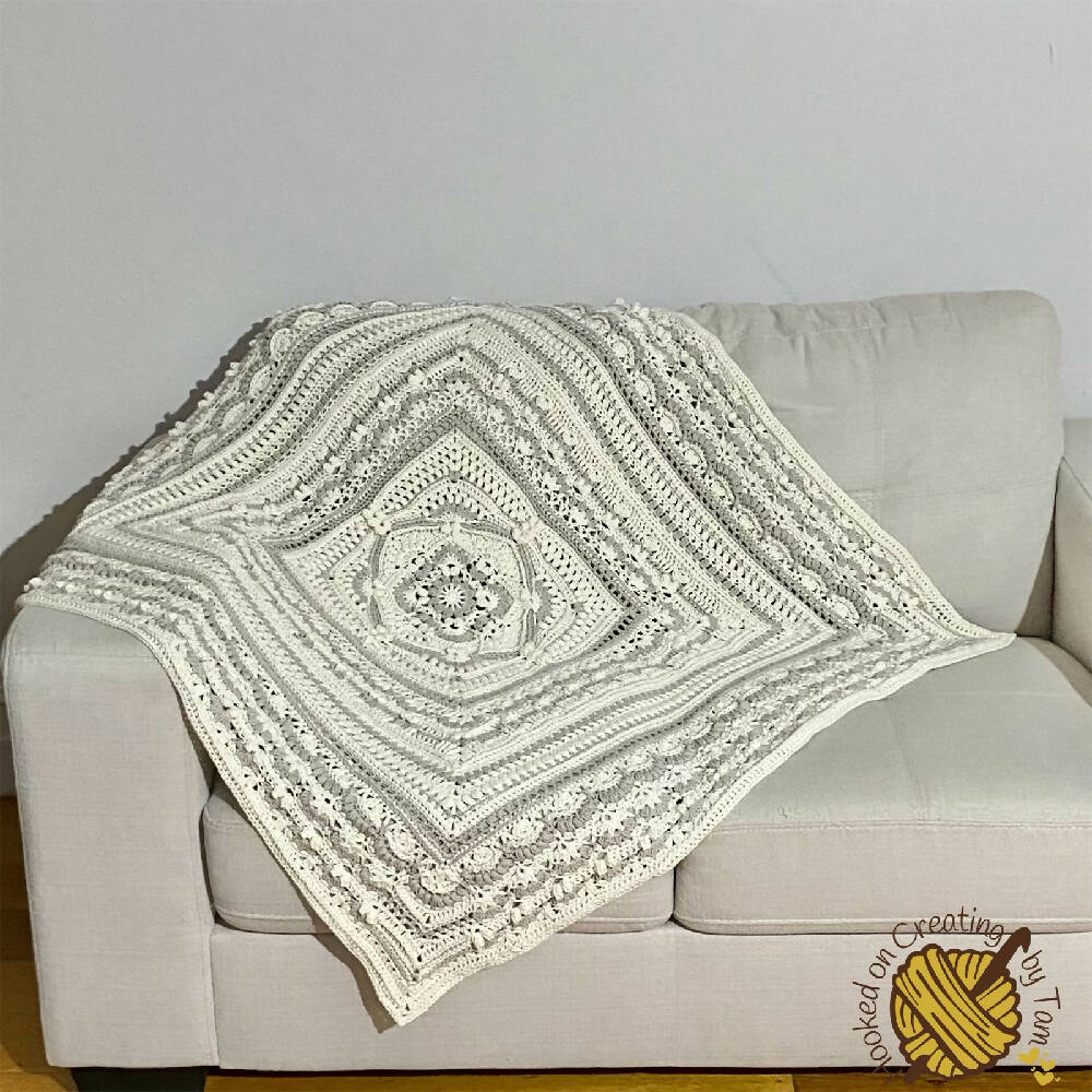 Heirloom quality Handmade Baby Blanket 100% Cotton