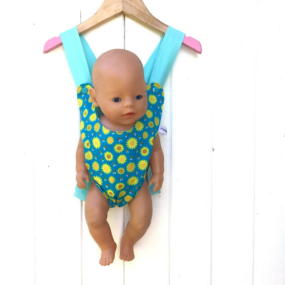 Baby Doll Carrier Sunflowers & Bees