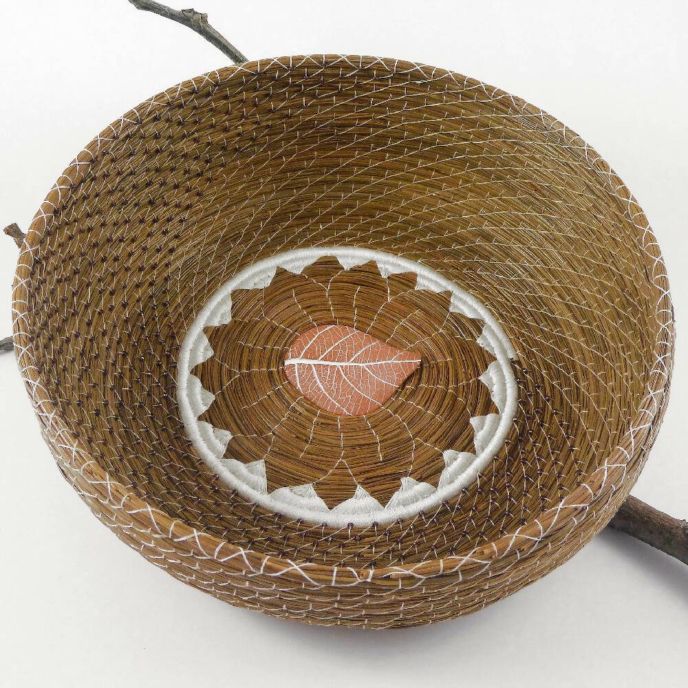 CUSTOMISE your own Pine Needle Basket
