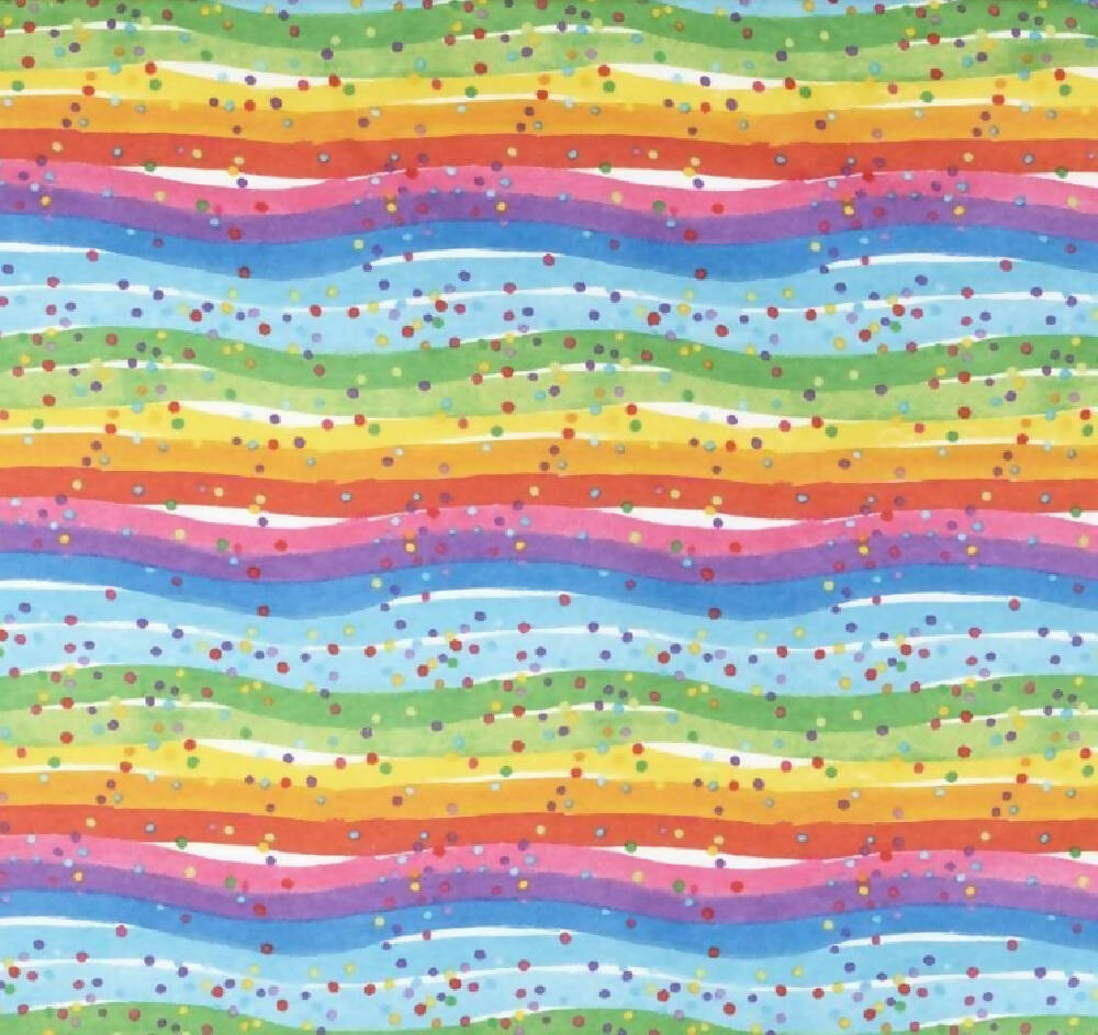 Rainbow Dot Swirl