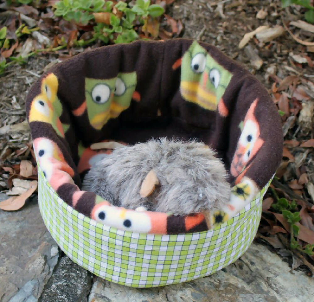 Pet bed , guinea pig bed , fleece bed for rats