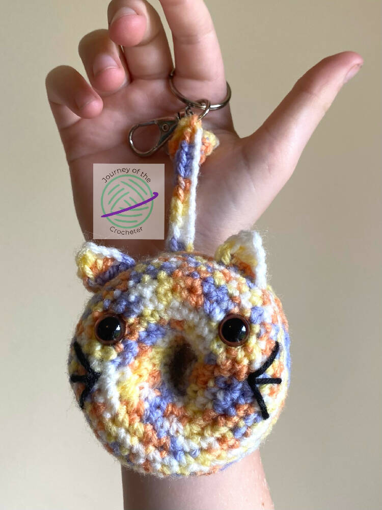 Dough-Kitty key ring